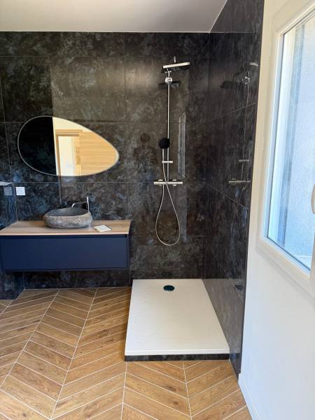 Réalisation complète des sols avec carrelage technique- Cabriès