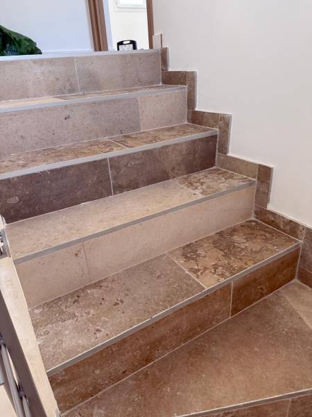 Réalisation complète des sols avec carrelage technique- Cabriès